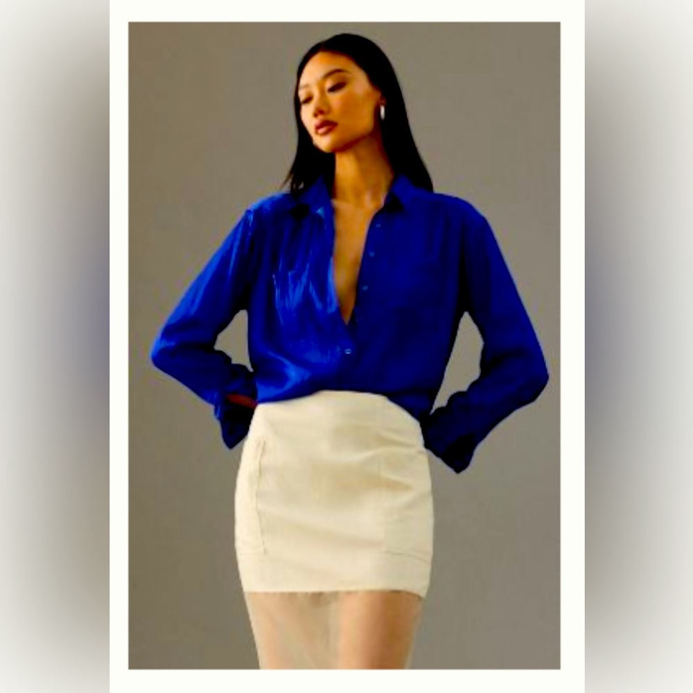 Anthropologie Relaxed
Buttondown Shirt